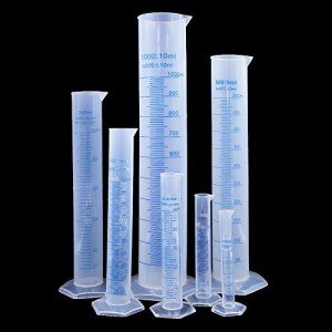 Blue Line Graduated Measuring Cylinder Set - 7 Pack