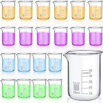 20-Piece Heavy Duty Glass Beaker Set, 50 ml