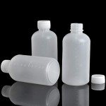 20-Pack 100ml Graduated Lab Chemical Bottles
