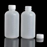 20-Pack 100ml Graduated Lab Chemical Bottles