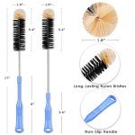 Extra Long Bottle Cleaning Brush - 2 Pack