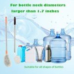 2-Pack Extra Long Bottle and Bucket Brushes