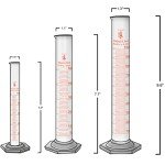 Graduated Cylinder & Beaker Set with Stirring Rods