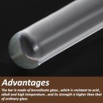 Borosilicate Glass Stir Rods - 15.7" Length 4Pcs
