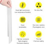 Polydimethylsiloxane Silicone Rubber Membrane Film 200x250mm
