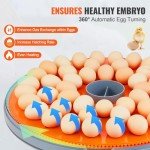 VEVOR 48-Egg Incubator with Rotating Tray