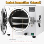 18L High-Temperature Dental Steam Cabinet