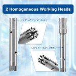 High-Speed Lab Homogenizer with Adjustable RPM