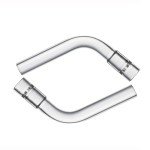 110mm Glass Tube Stem - Pipe Bending (2PCS)