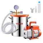 VEVOR 3 Gallon Vacuum Chamber with Pump Kit