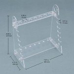 Detachable Plexiglass Pipette Rack with 1.5 cm Holes