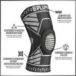 Knee Compression Sleeve with Patella Support