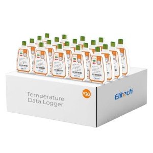 Elitech 20-Pack USB/NFC Disposable Temperature Data Loggers