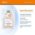 Elitech 20-Pack USB/NFC Disposable Temperature Data Loggers