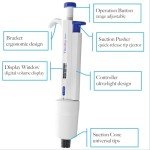 Single Channel Manual Adjustable Pipettor 1-10 ml