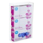 Wall-Mounted Acrylic Glove and Tissue Holder