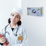 Wall Mount Glove Dispenser and Organizer Rack