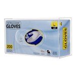 Wall Mount Glove Dispenser and Organizer Rack