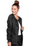 Cherokee Women's Core Stretch Warm Up Jacket - Black