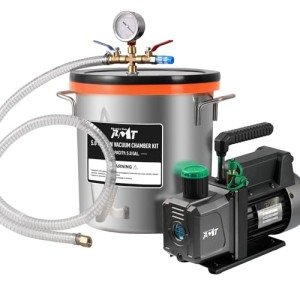 5 Gallon Vacuum Chamber Kit with 4.5 CFM Pump