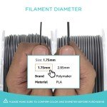 Polymaker PolyLite 1.75mm Black ABS Filament 1kg