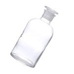 Clear Reagent Bottle for Lab Liquid Storage