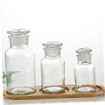 Clear Reagent Bottle for Lab Liquid Storage