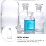 Clear Reagent Bottle for Lab Liquid Storage