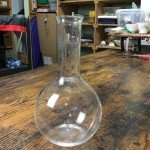 500mL Flat Bottom Flask - Pyrex Glass Lab Tool