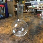 500mL Flat Bottom Flask - Pyrex Glass Lab Tool