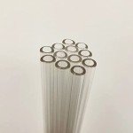 12-Piece 8-Inch Borosilicate Glass Tubes