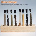 6 Pack Tapered Rubber Stopper for Test Tubes