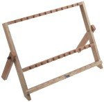 Wooden Pipette Stand for 12 Pipettes, 6-12mm