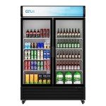 COTLIN 53" Commercial Display Refrigerator with 10 Shelves