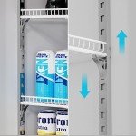 COTLIN 53" Commercial Display Refrigerator with 10 Shelves