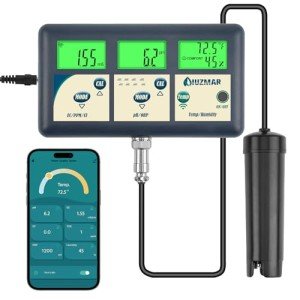 Continuous pH and EC Monitor for Hydroponics