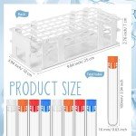 120 Pcs Test Tubes and Rack Set - Multicolor