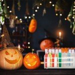 120 Pcs Test Tubes and Rack Set - Multicolor