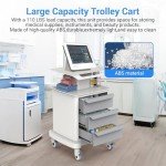 Mobile Medical Carts with Wheels and Drawers