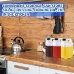 16 Pcs 1 Gallon Plastic Storage Jugs with Lids