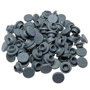 100pcs Butyl Rubber Vial Stopper Set 20mm