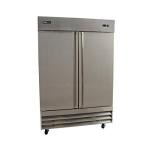 PeakCold 54" Stainless Steel Commercial Freezer, 47 Cu Ft