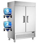 Coolski 54'' Commercial Stainless Steel Freezer