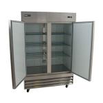 PeakCold 54" Stainless Steel Commercial Freezer, 47 Cu Ft