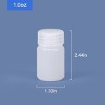 Wide Mouth Lab Reagent Bottle – 1 oz, 5 Pack