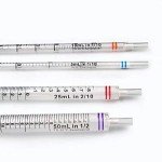 10ml Orange Striped Serological Pipettes - 50 Pack