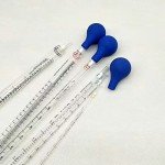 10ml Orange Striped Serological Pipettes - 50 Pack