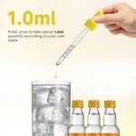 Bubly Drops Glass Dropper Pipettes - 3 Count