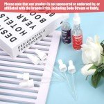 6 Glass Pipettes for Soda Stream Flavors