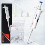 Adjustable 10-100μl Micropipette with Autoclavable Tips